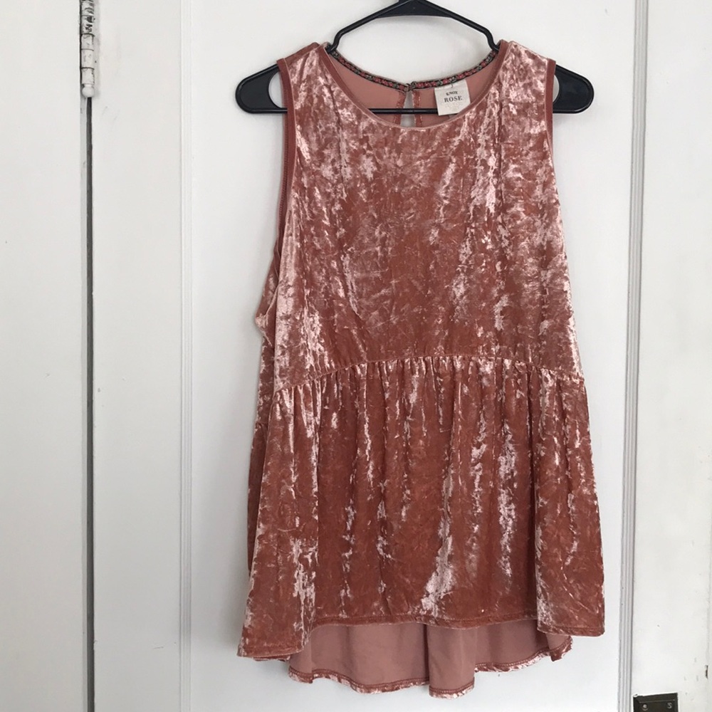 Knox Rose Crushed Velvet too